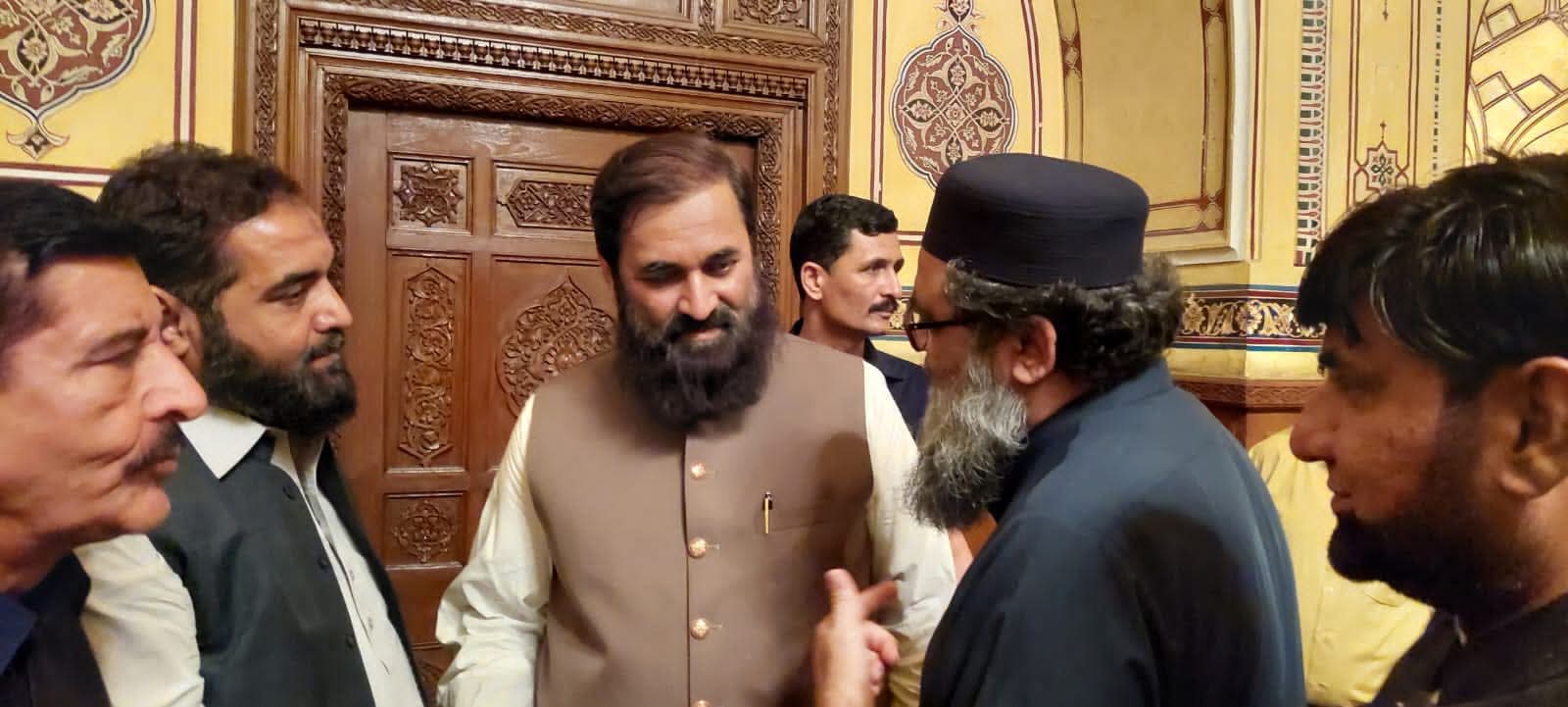 Directors of Daar E Khair Welfare with the Governor of Punjab